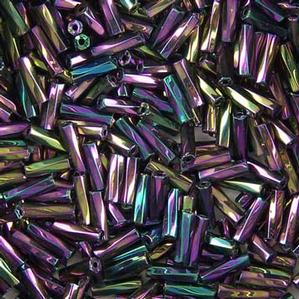 G1T#3-389 Purple Iris Twisted Bugles